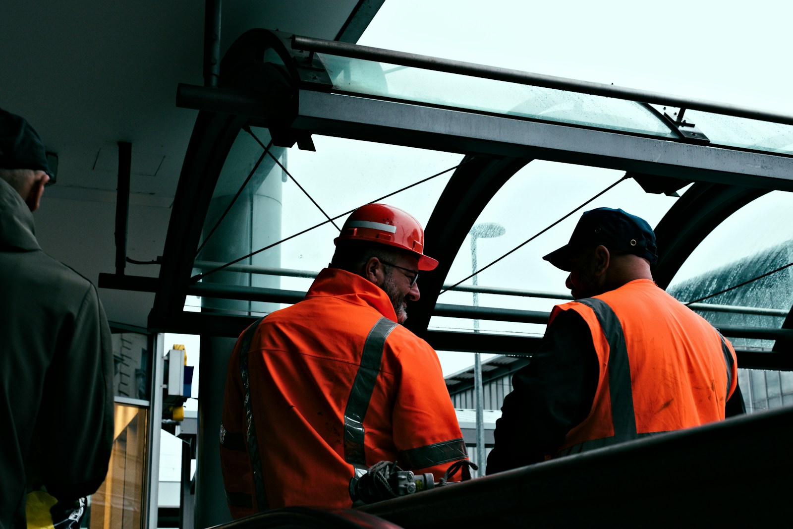 Hantverkare på arbetsplats